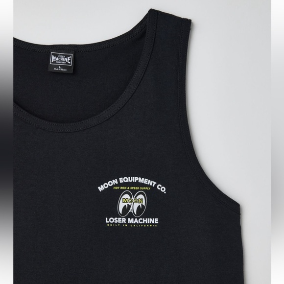 Loser Machine x Mooneyes Logo Tank Top - Picture 3 of 5